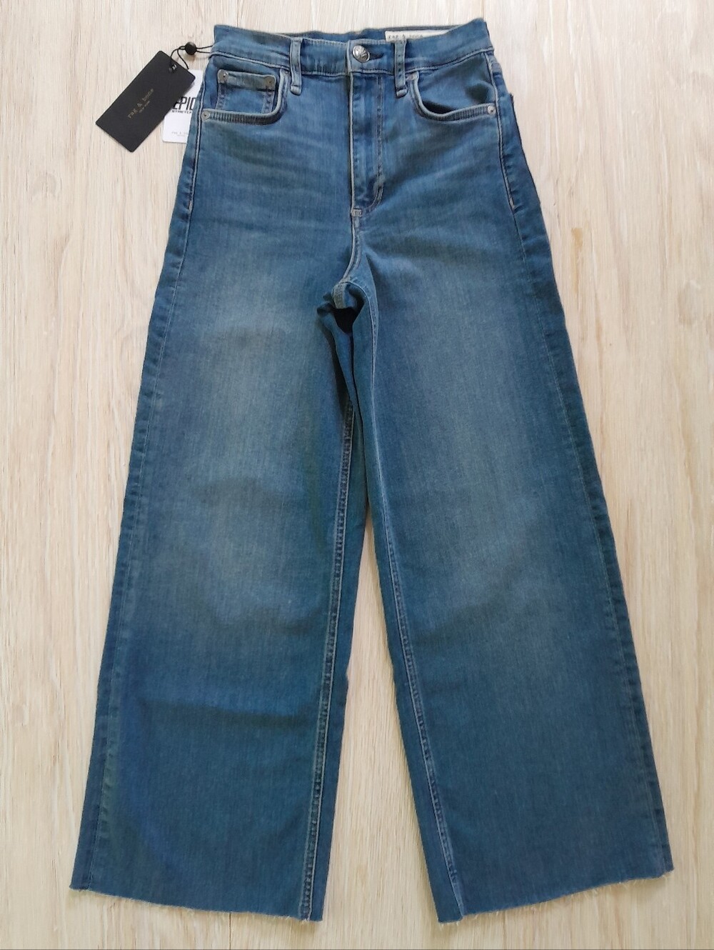 rag & bone The Andi High- Rise Ankle Wide Leg Jeans-Scout-24